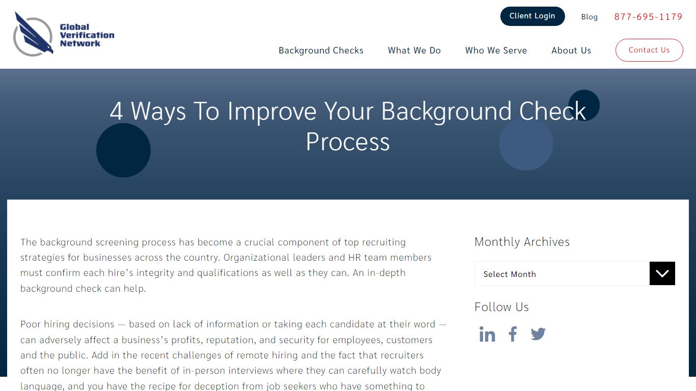 4 Ways To Improve Your Background Check Process